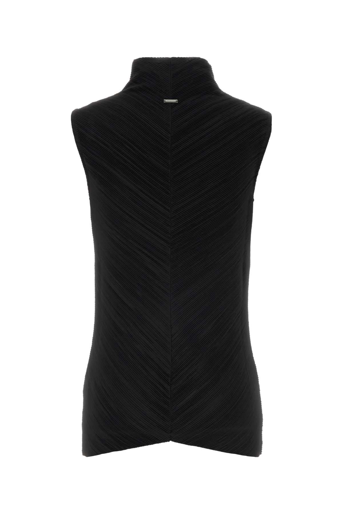 Black jersey top - мініатюра 2