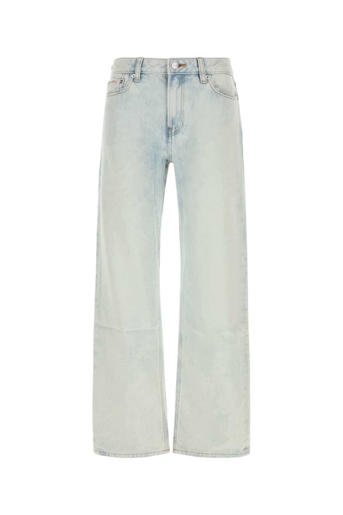 Light-blue denim jeans