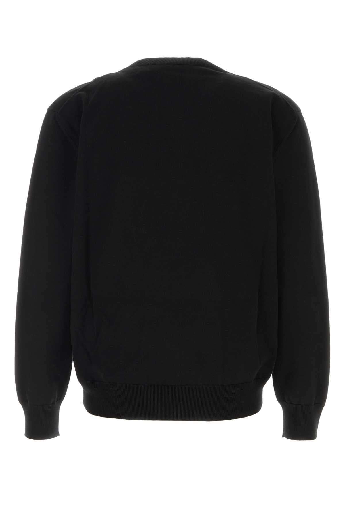 Black cotton sweater - мініатюра 2