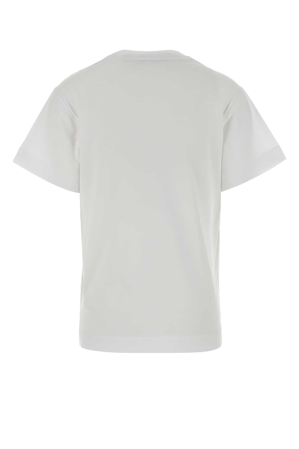 White cotton t-shirt - мініатюра 2