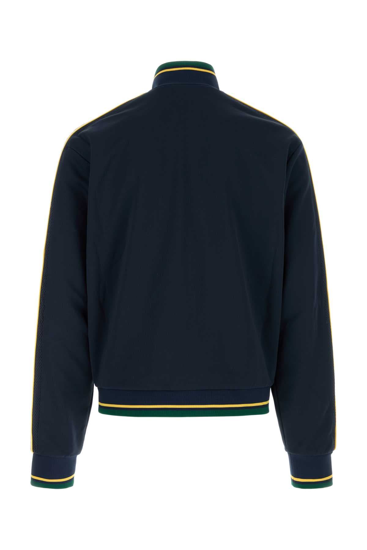 Navy blue tech fabric sweatshirt - мініатюра 2