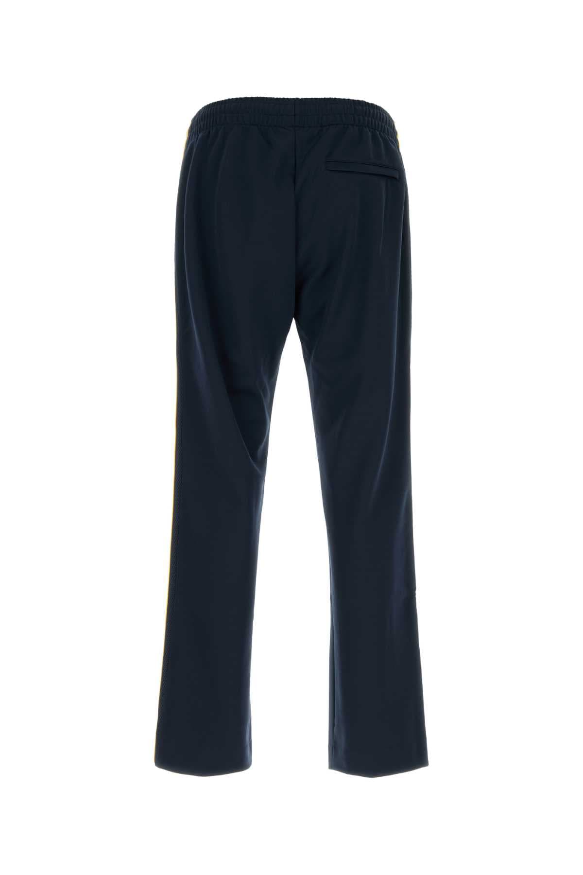Navy blue tech fabric joggers - мініатюра 2