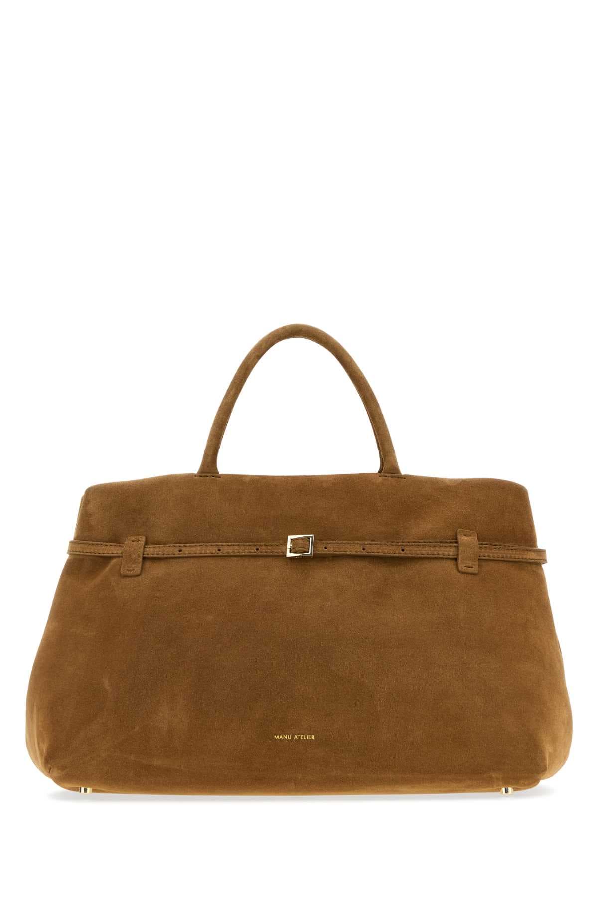 Camel suede Le Cambon 40 handbag