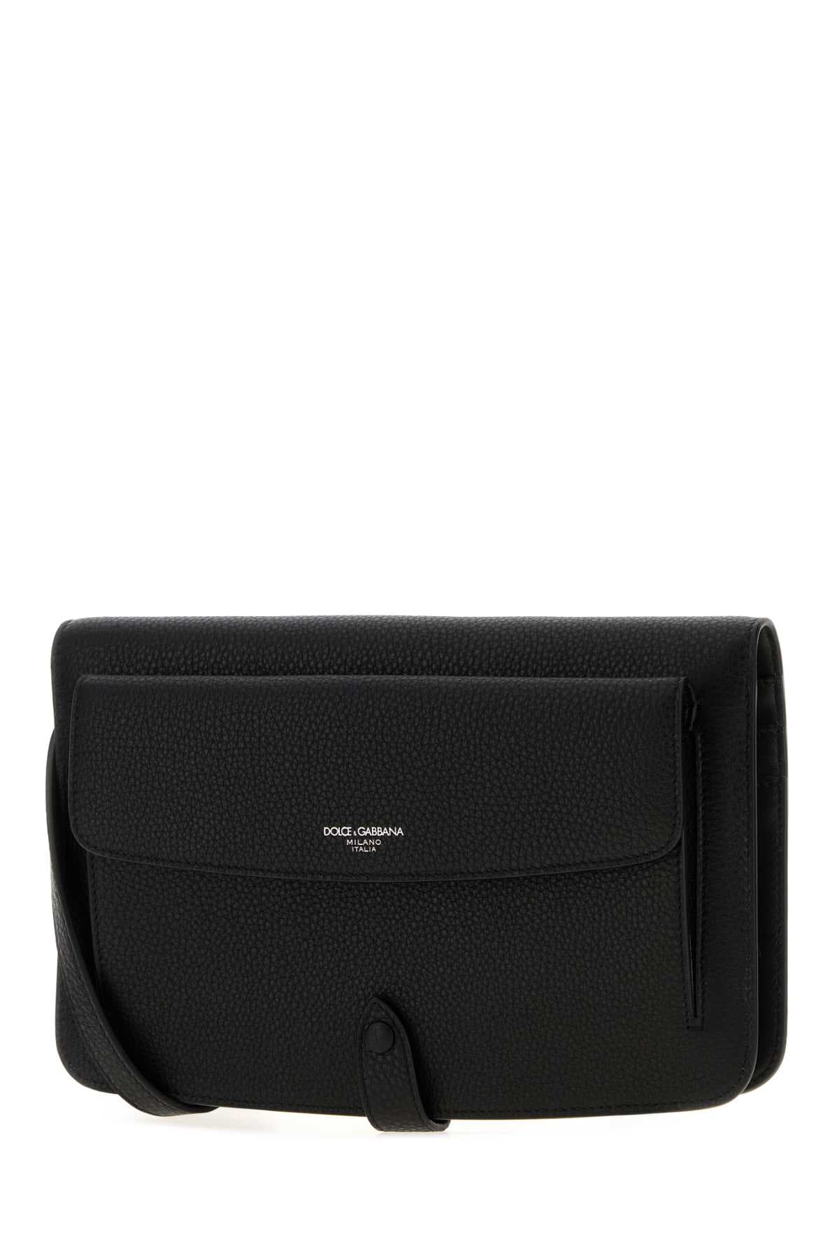 Black leather clutch - мініатюра 2