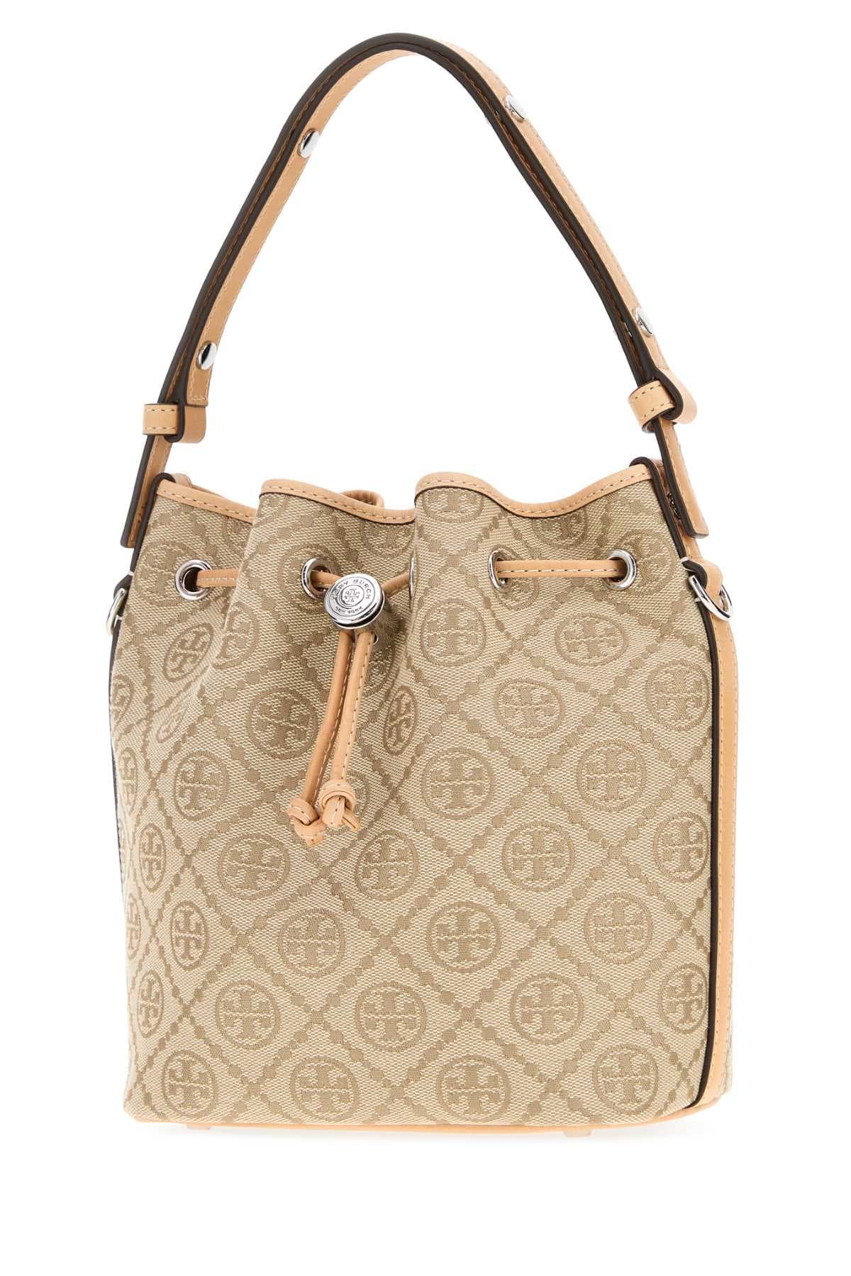 Embroidered canvas bucket bag - мініатюра 2