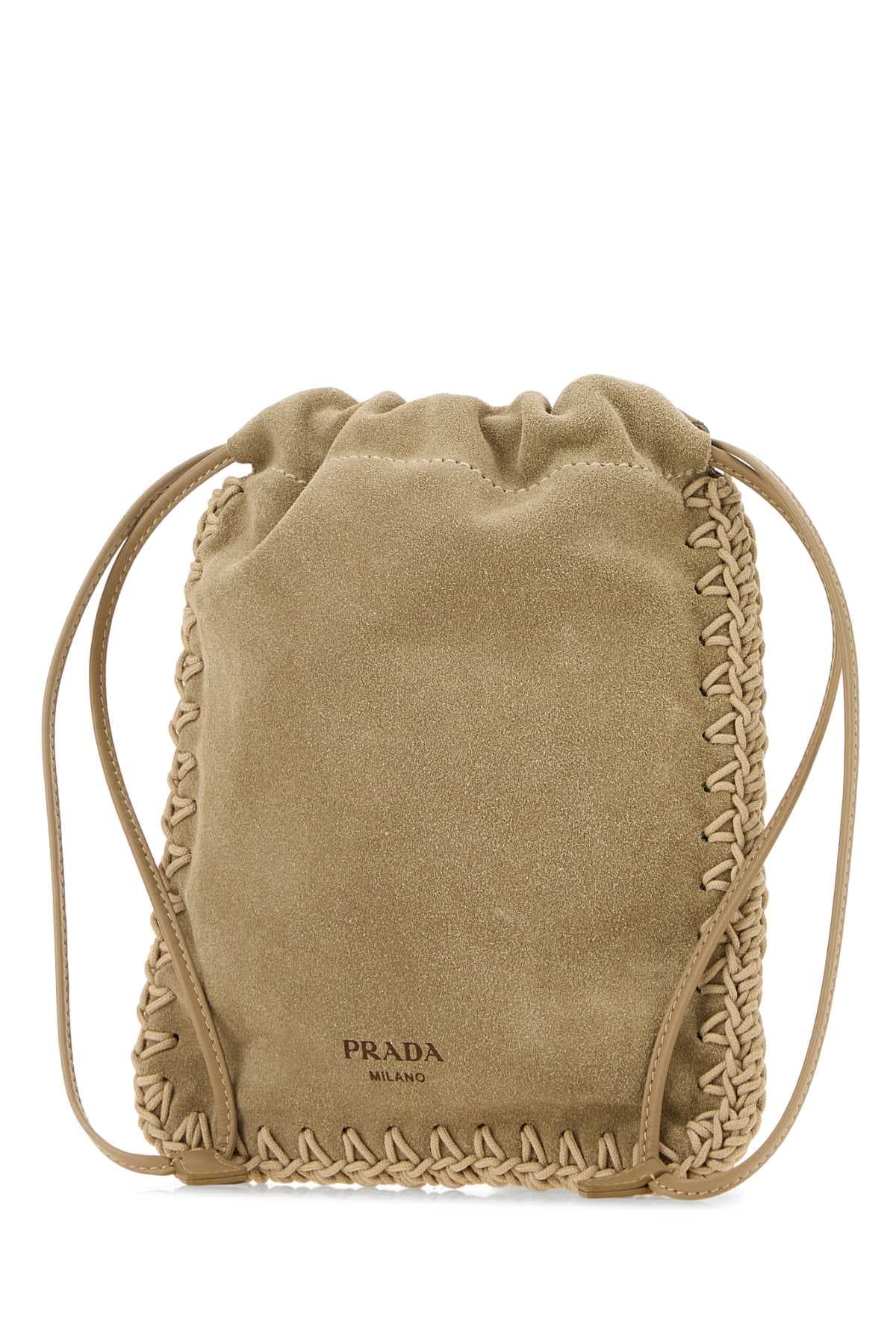 Cappuccino suede phone holder - мініатюра 2