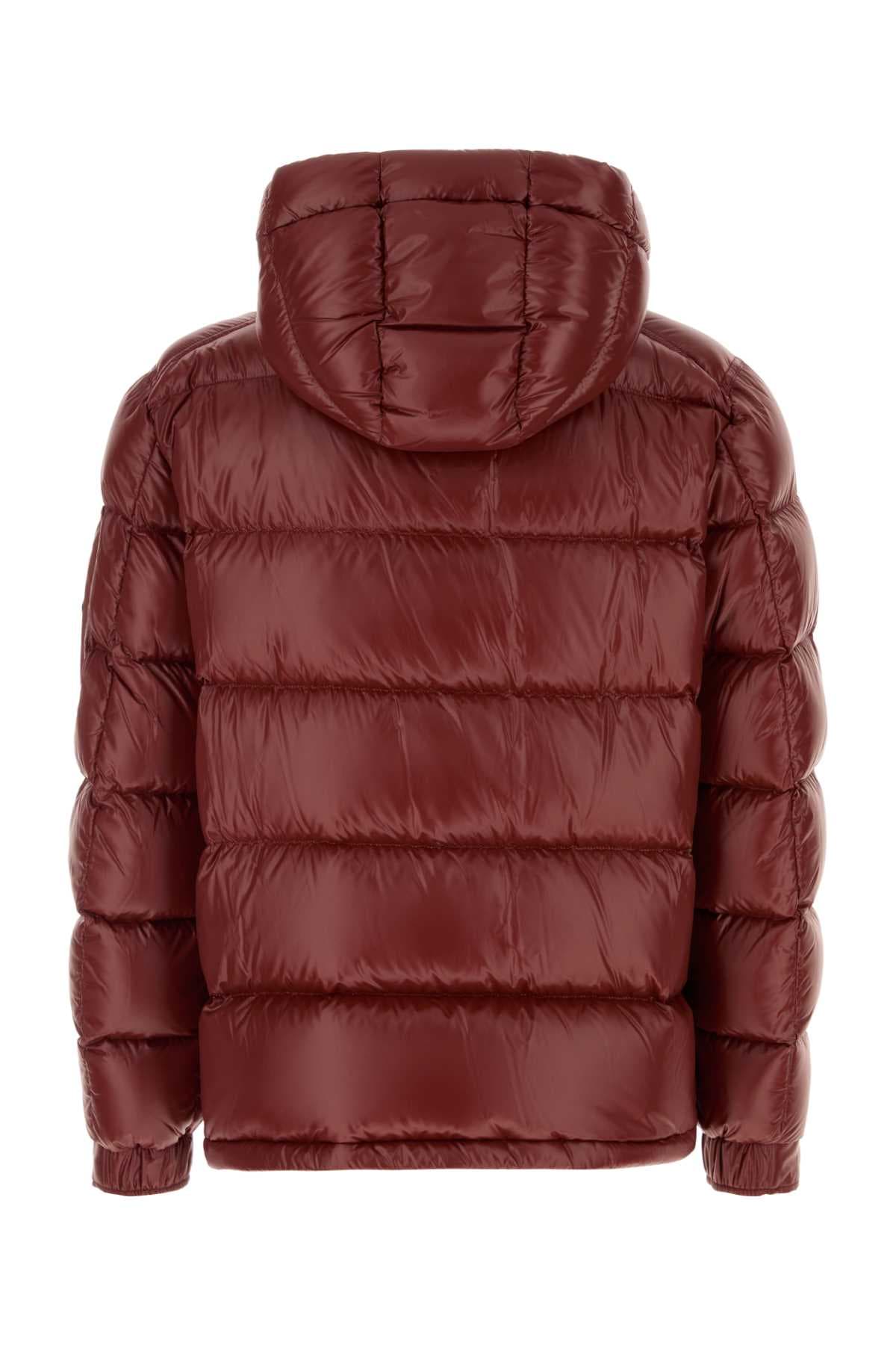 Red nylon down jacket - мініатюра 2