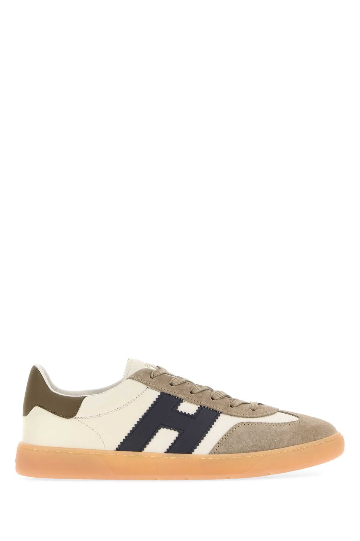Ivory leather Hogan Cool sneakers