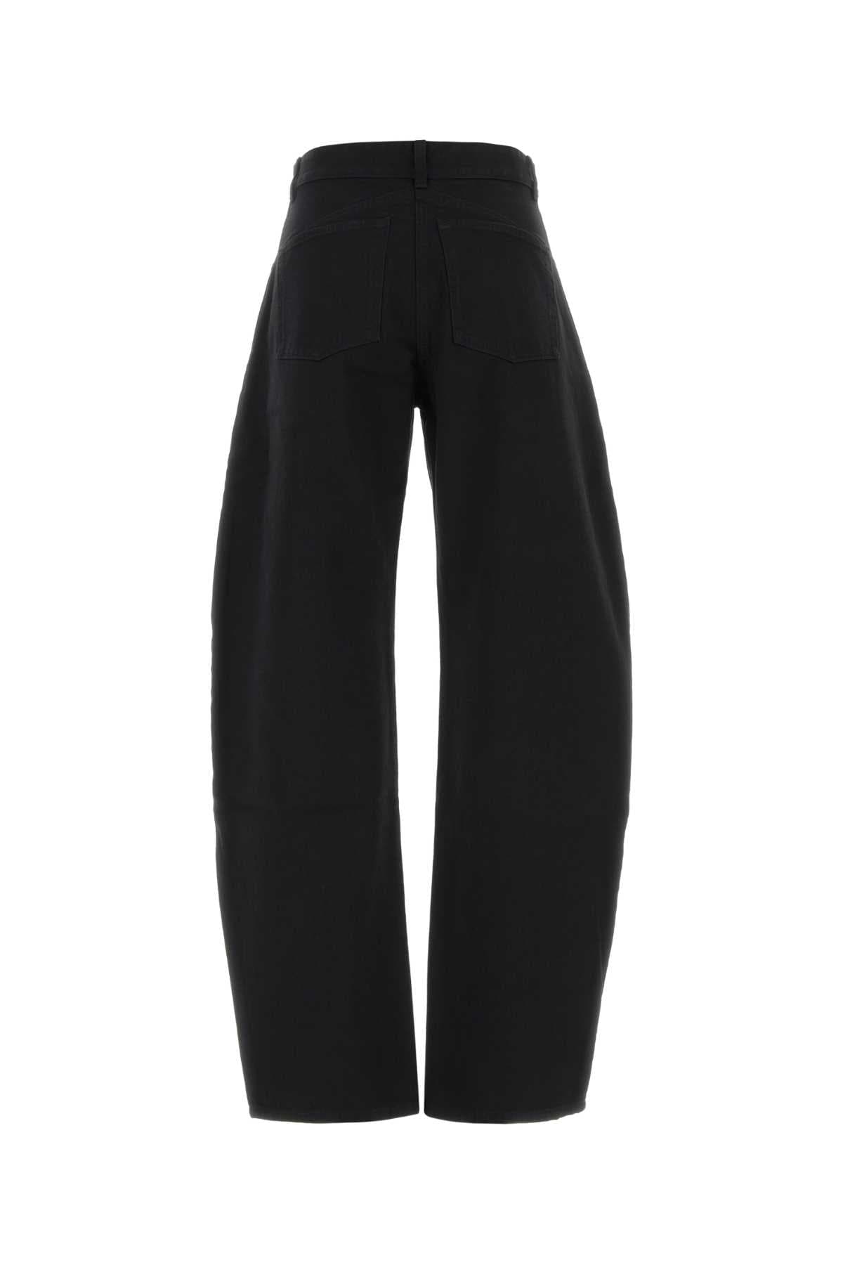 Black denim jeans - мініатюра 2