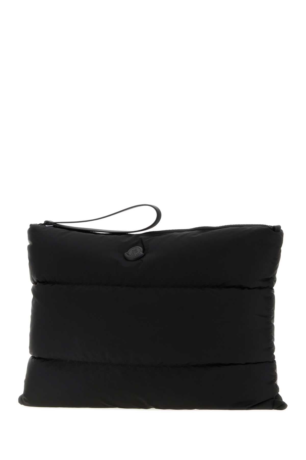 Black nylon Caradoc laptop case - мініатюра 2