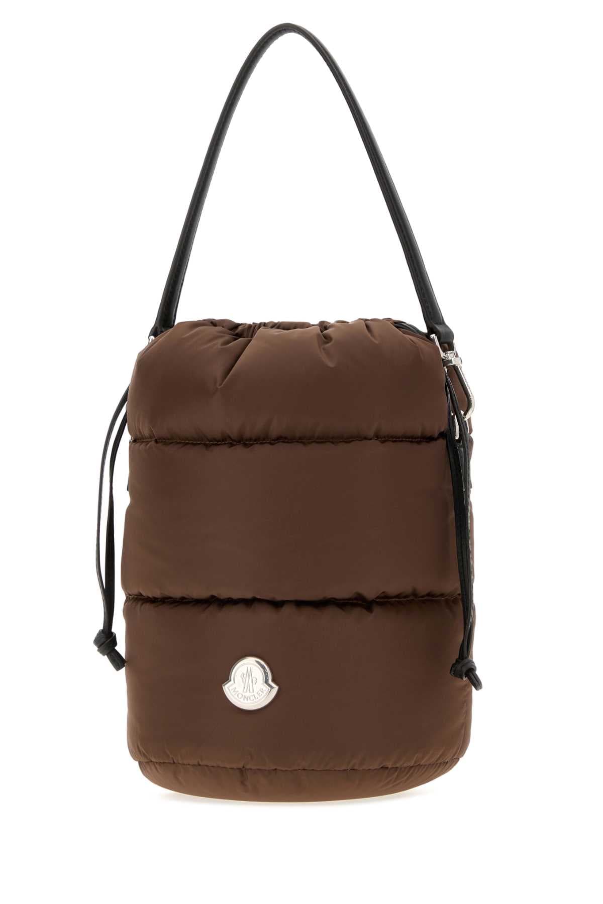 Brown nylon Caradoc bucket bag - мініатюра 2