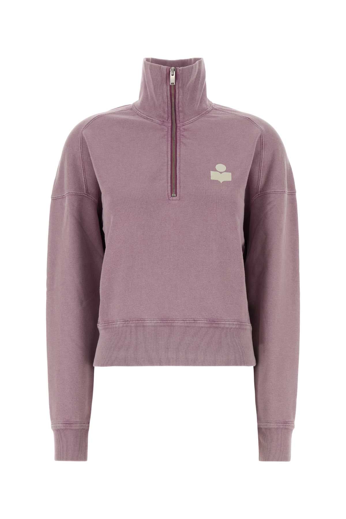 Lilac cotton blend Ross sweatshirt