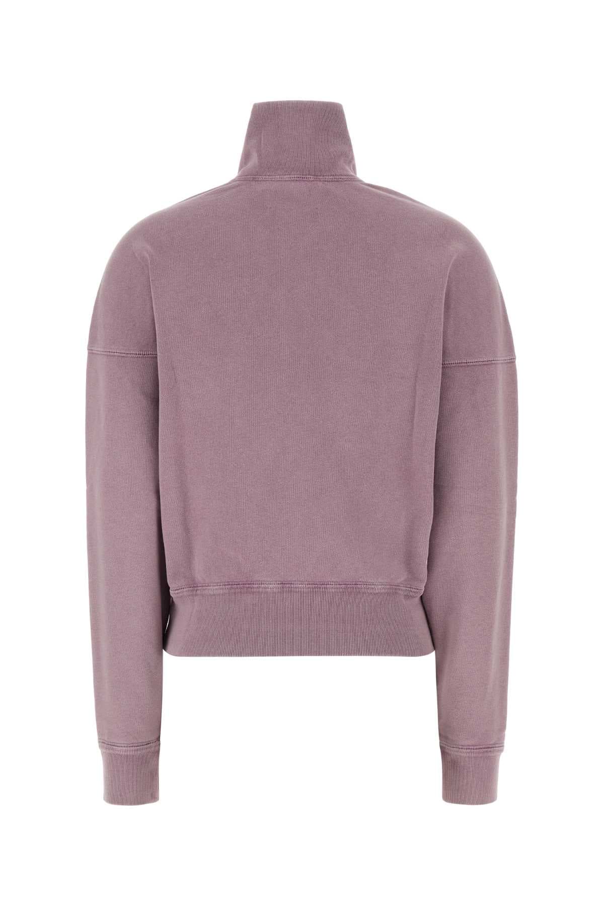Lilac cotton blend Ross sweatshirt - мініатюра 2