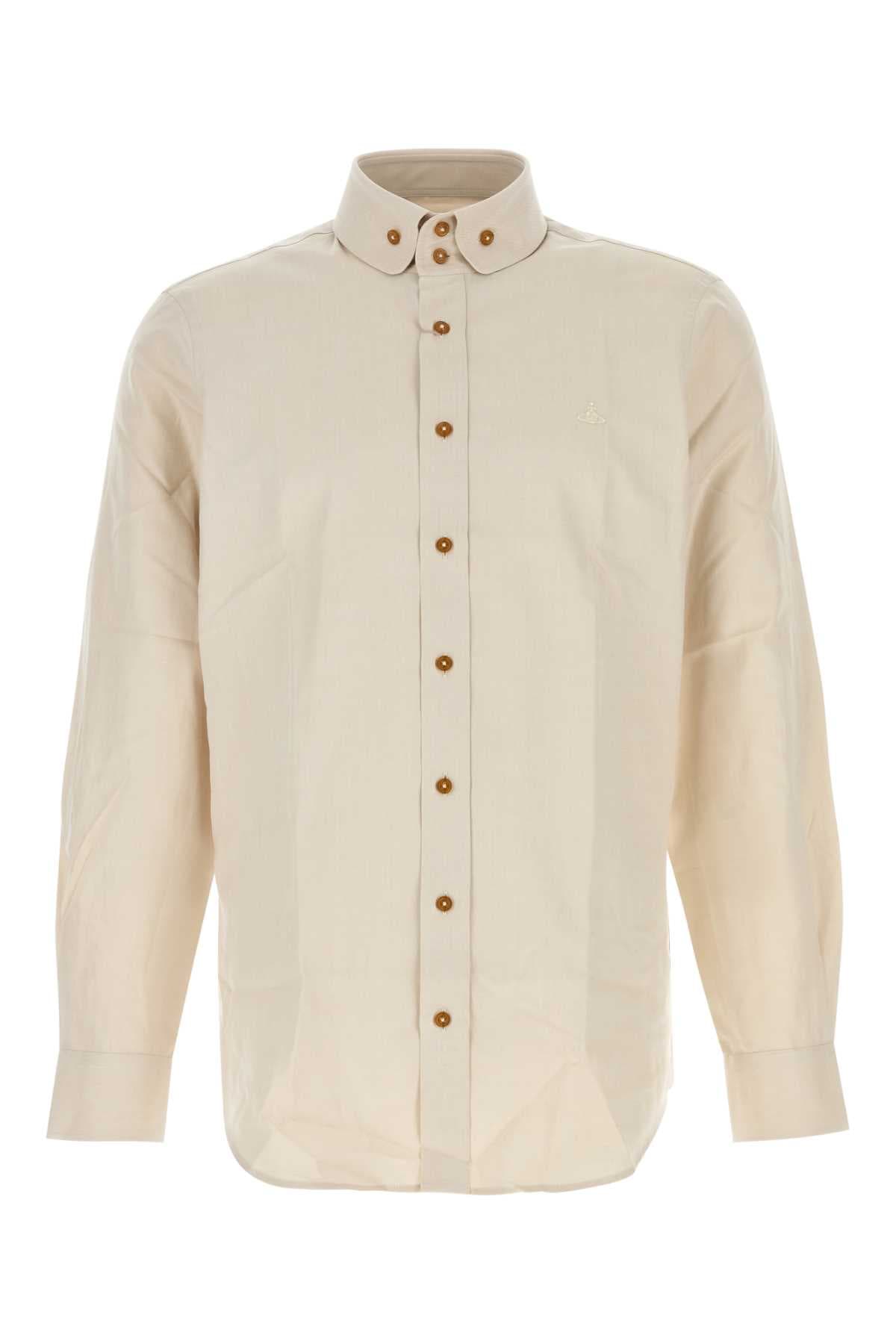 Sand cotton shirt