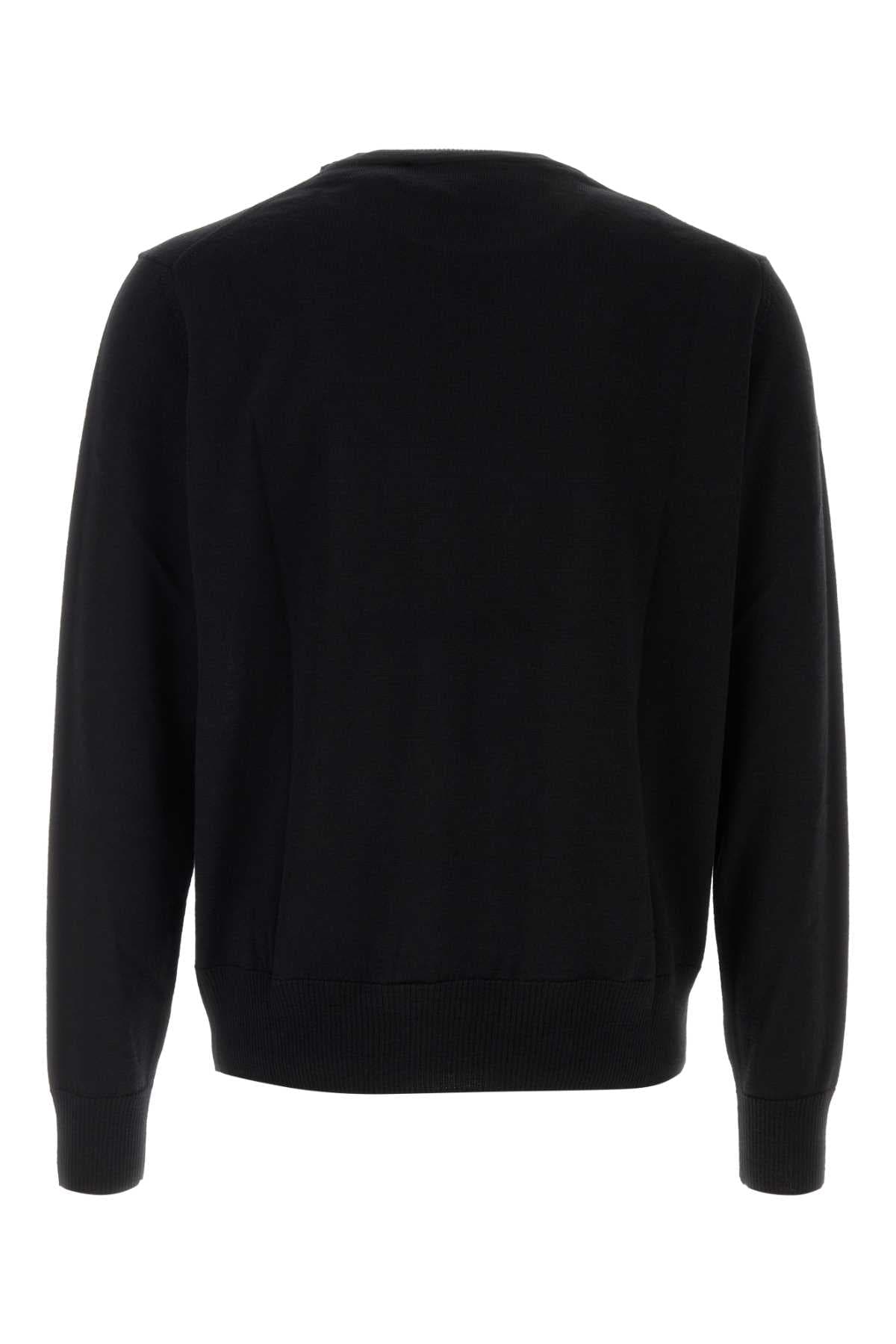 Black wool Alex sweater - мініатюра 2