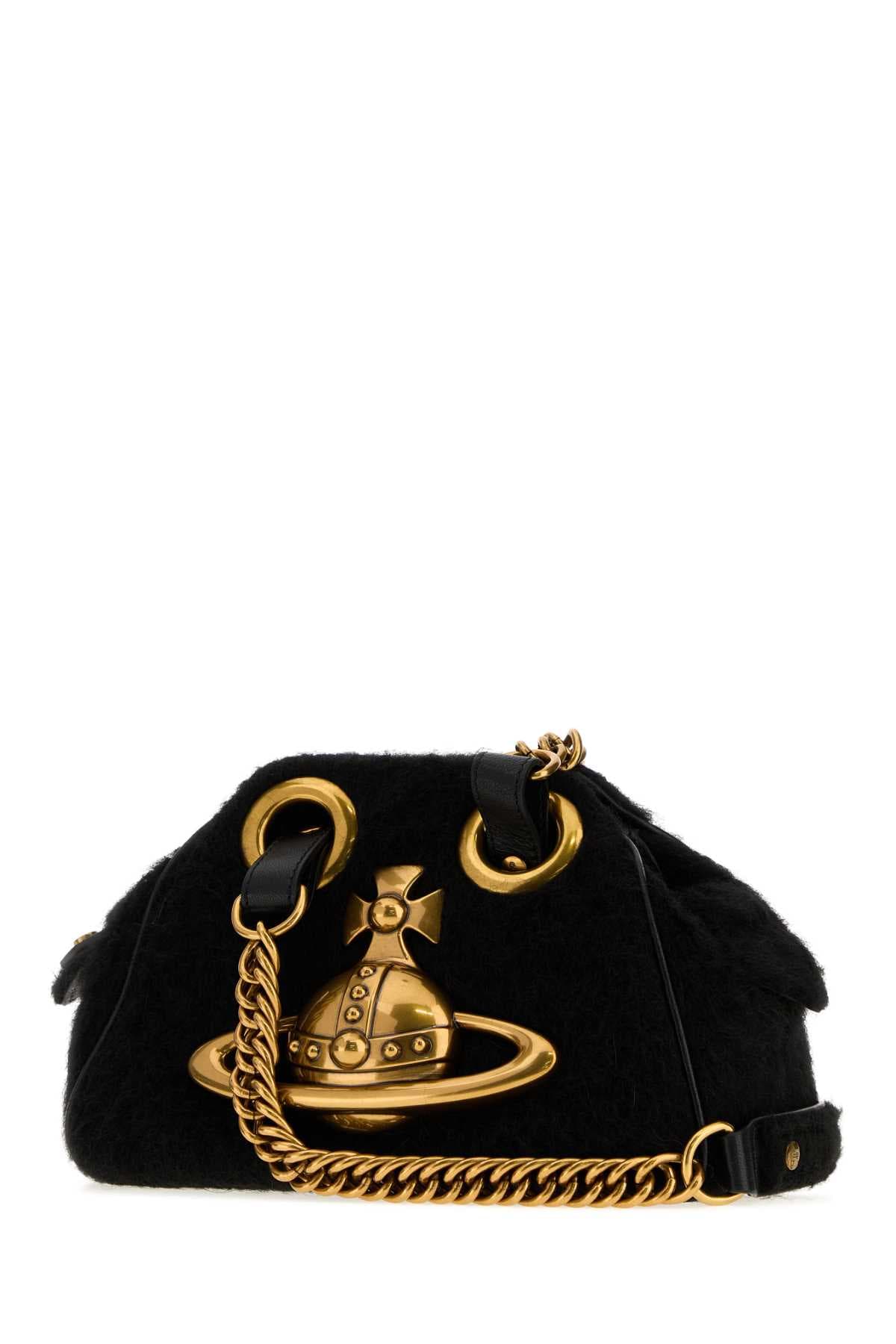 Black fabric Archive Orb Chain shoulder bag - мініатюра 2