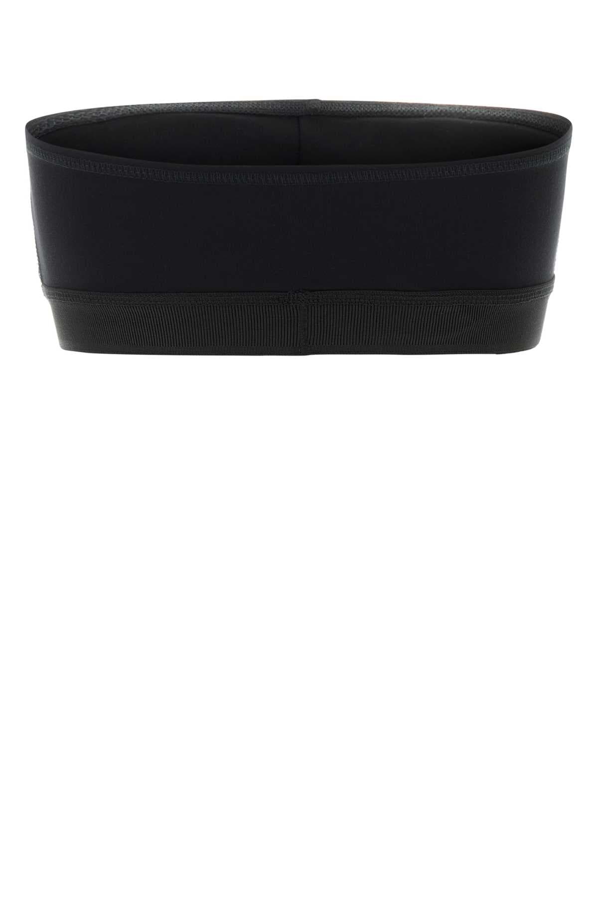 Black stretch modal bra - мініатюра 2