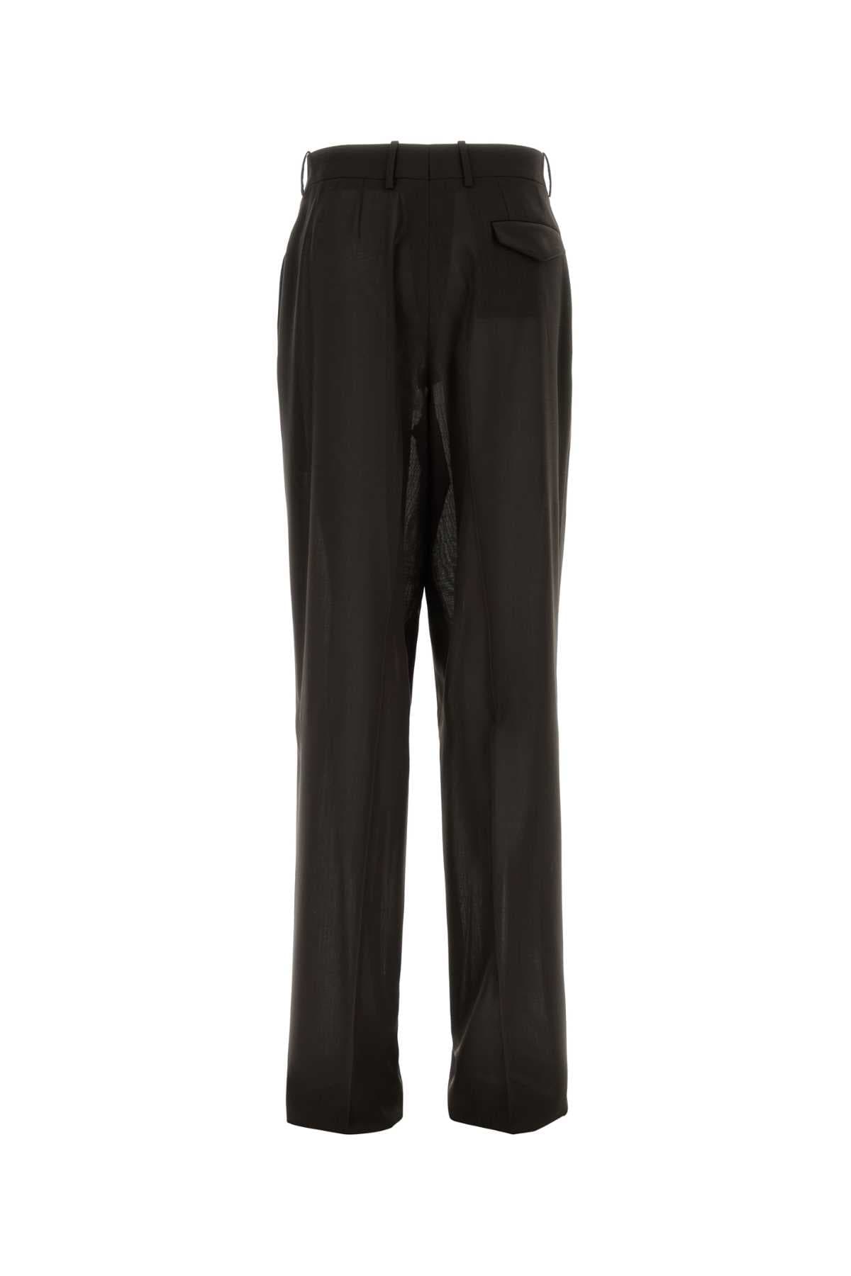 Brown wool pant - мініатюра 2