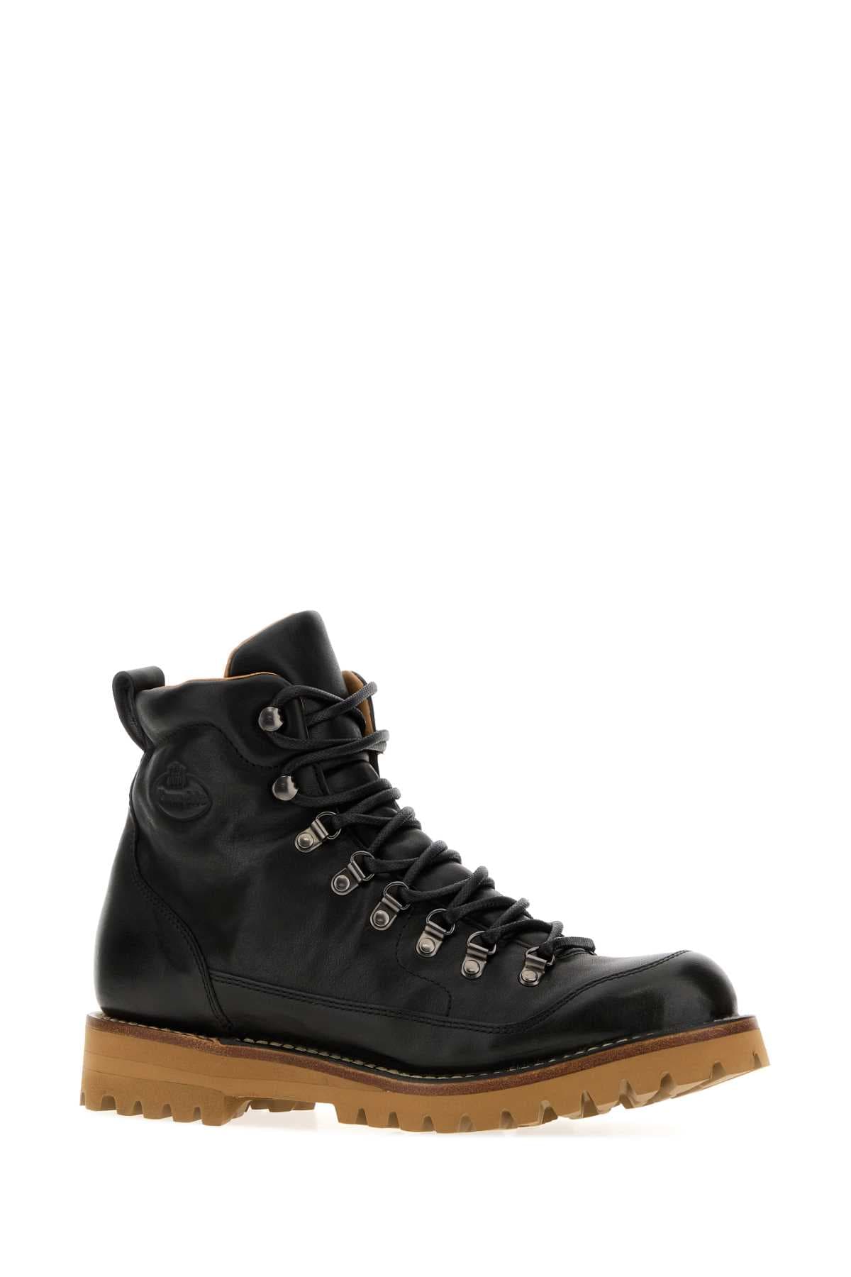 Black leather Shefford ankle boots - мініатюра 2