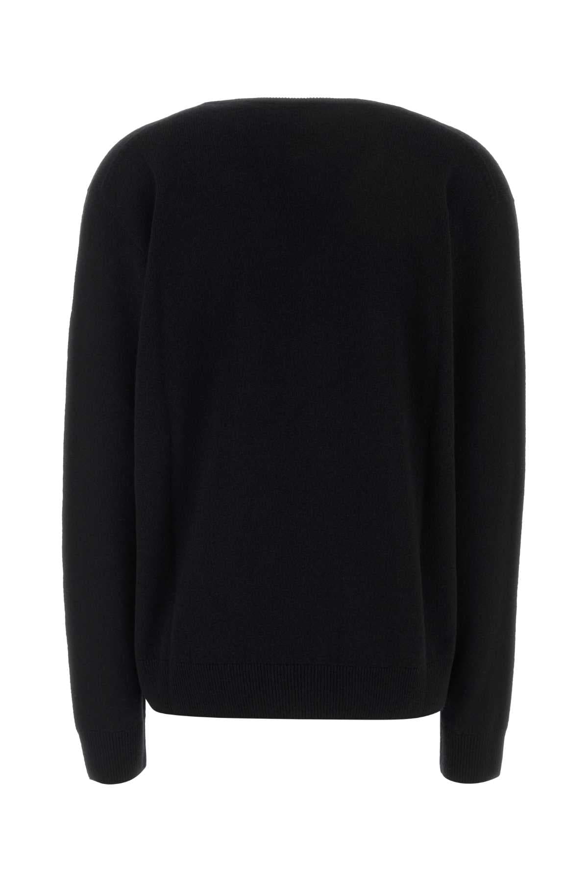 Black cashmere Phora sweater - мініатюра 2