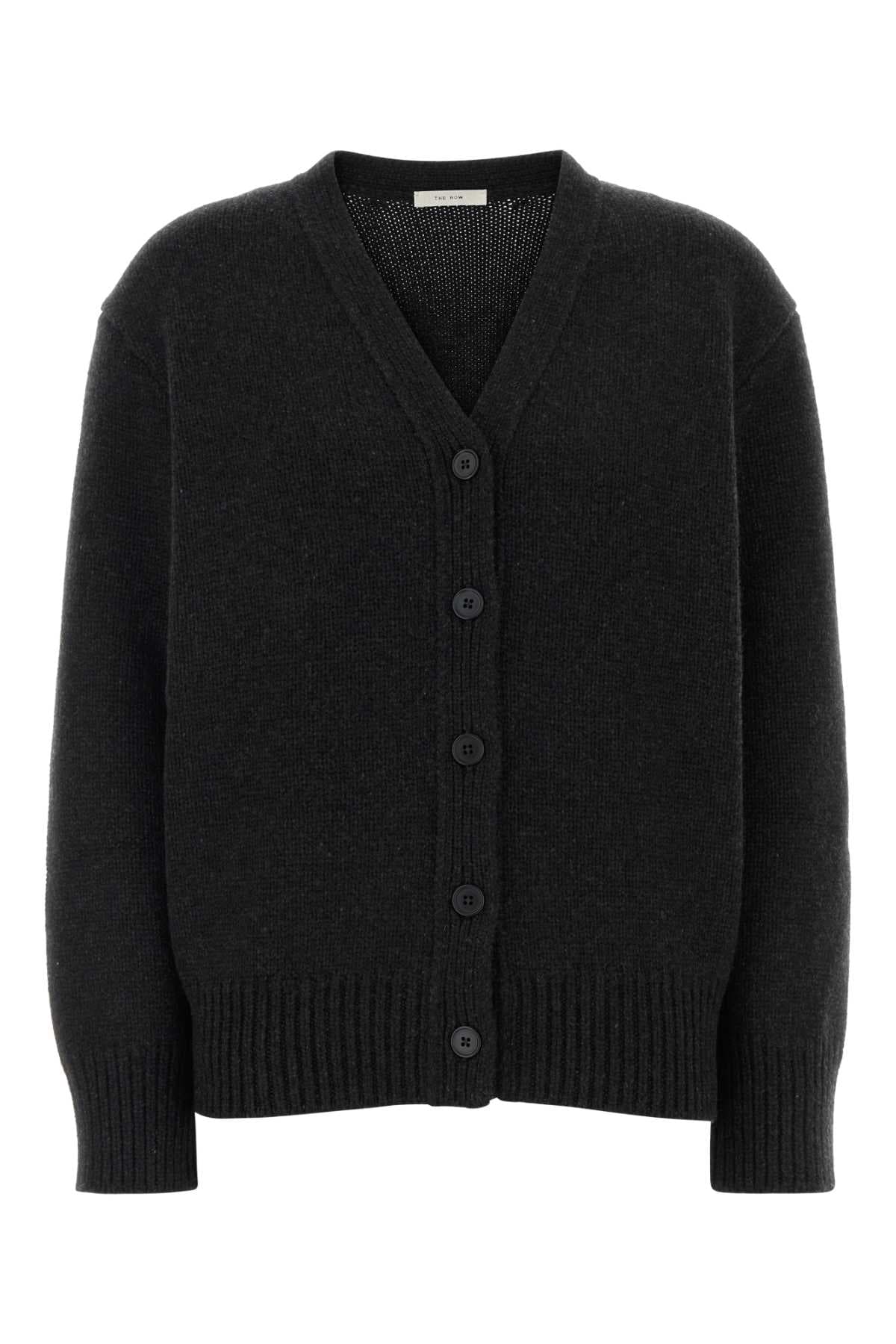 Slate stretch cashmere blend Pranavi cardigan