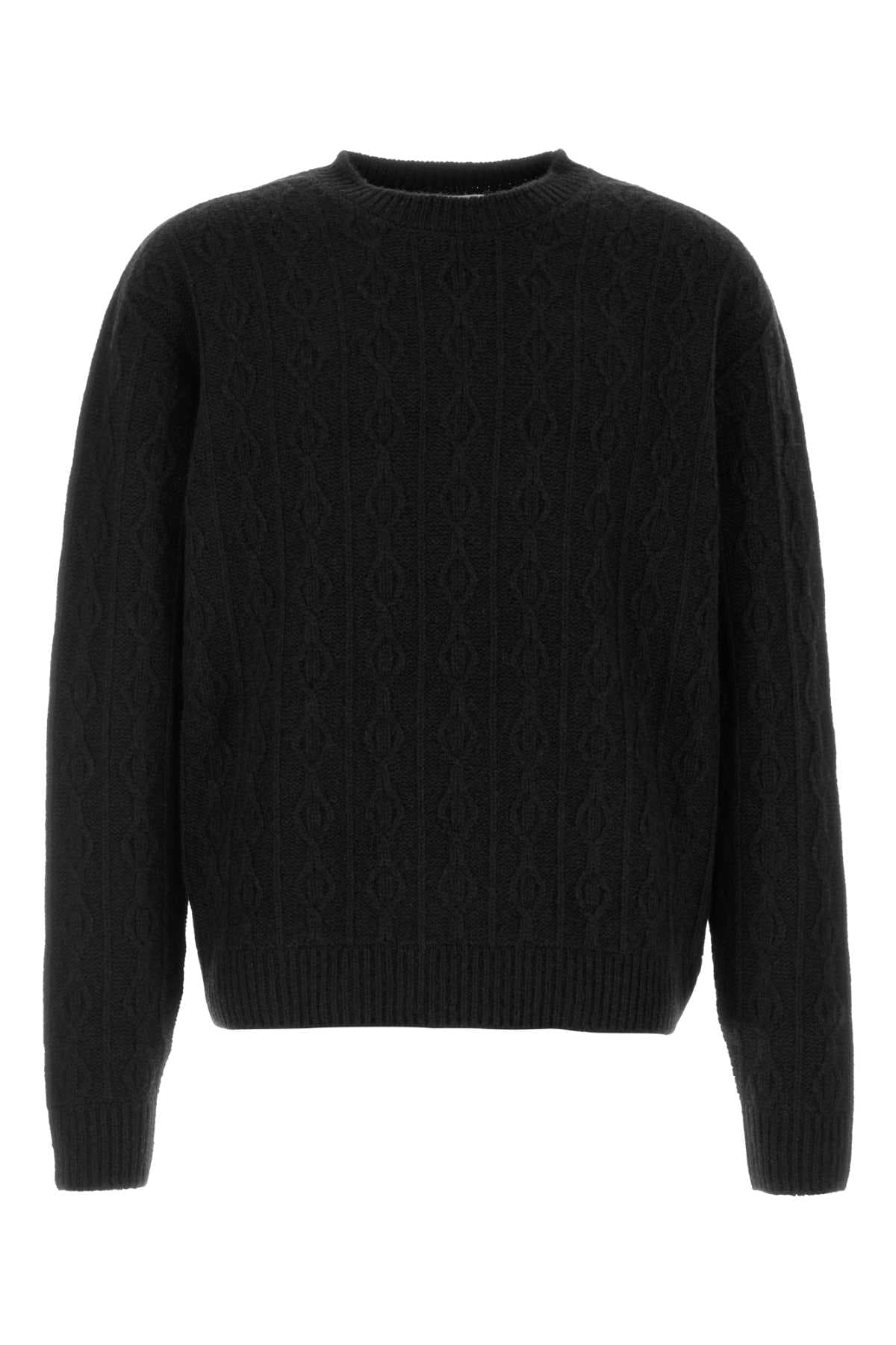 Black cashmere Nanni sweater