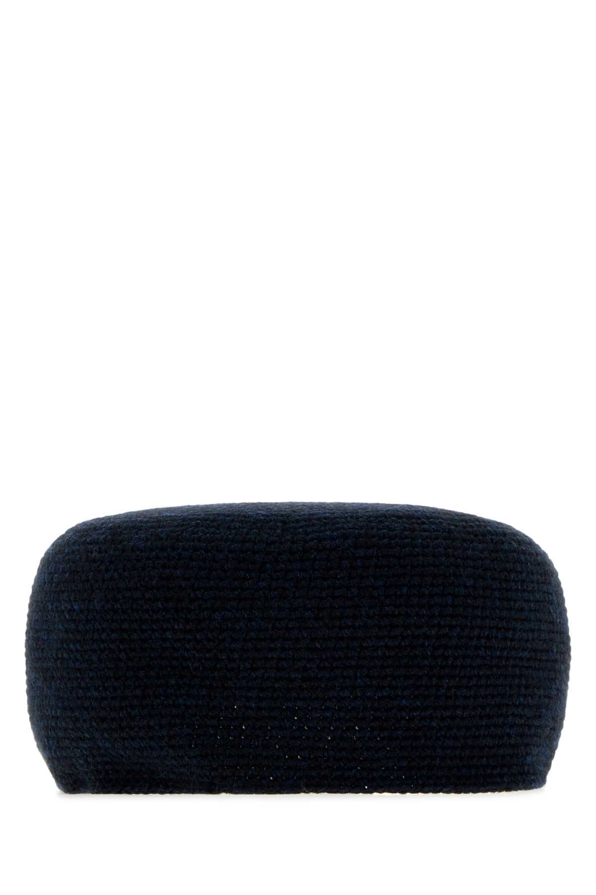 Midnight blue cashmere Perleaf hat - мініатюра 2