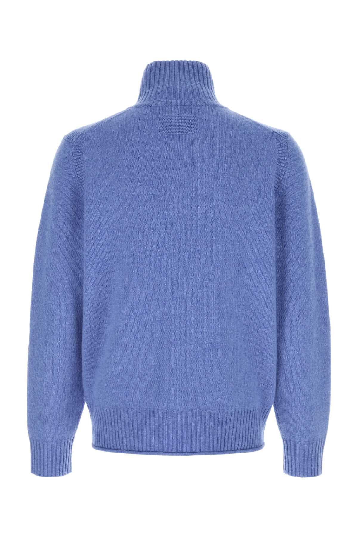 Cerulean cashmere sweater - мініатюра 2