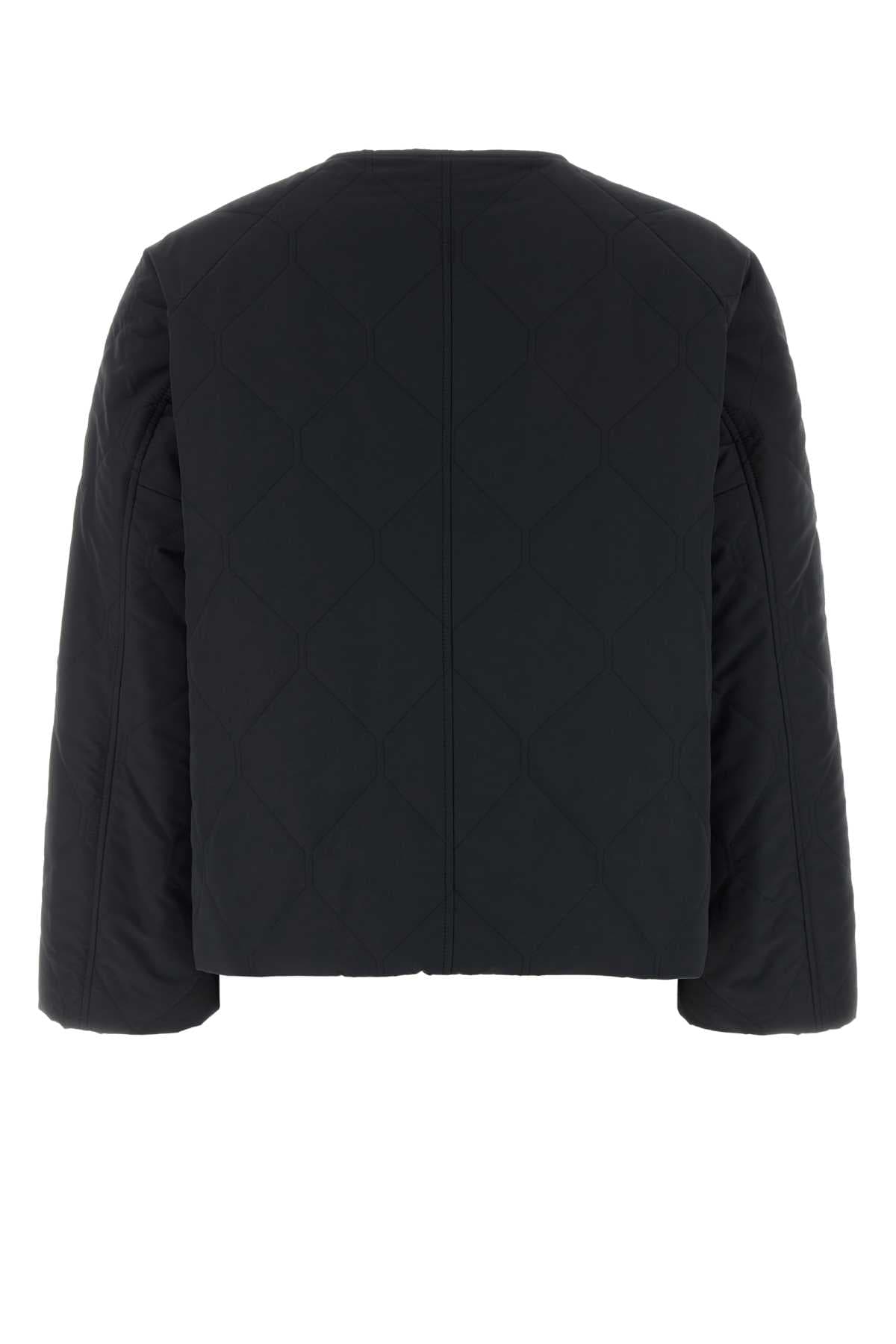 Black polyester jacket - мініатюра 2