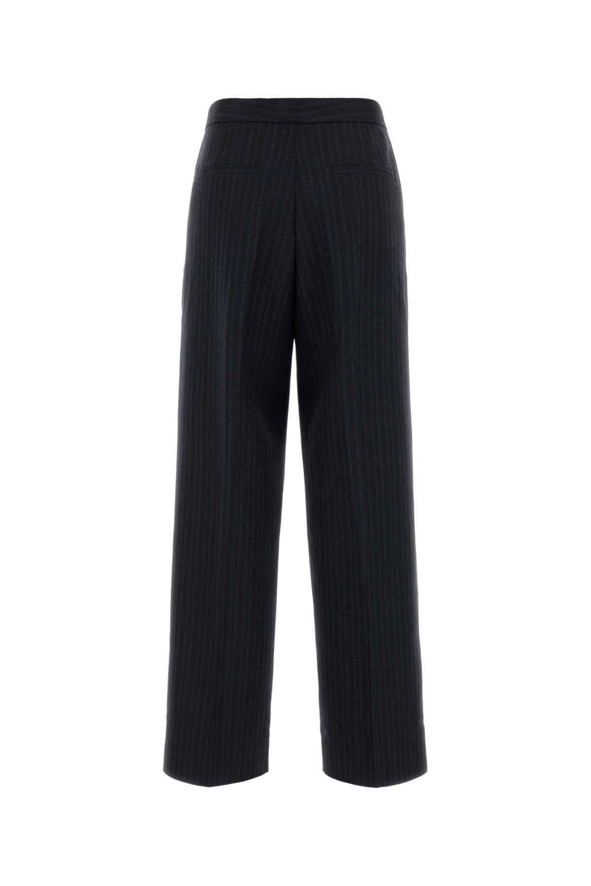 Embroidered wool pant - мініатюра 2