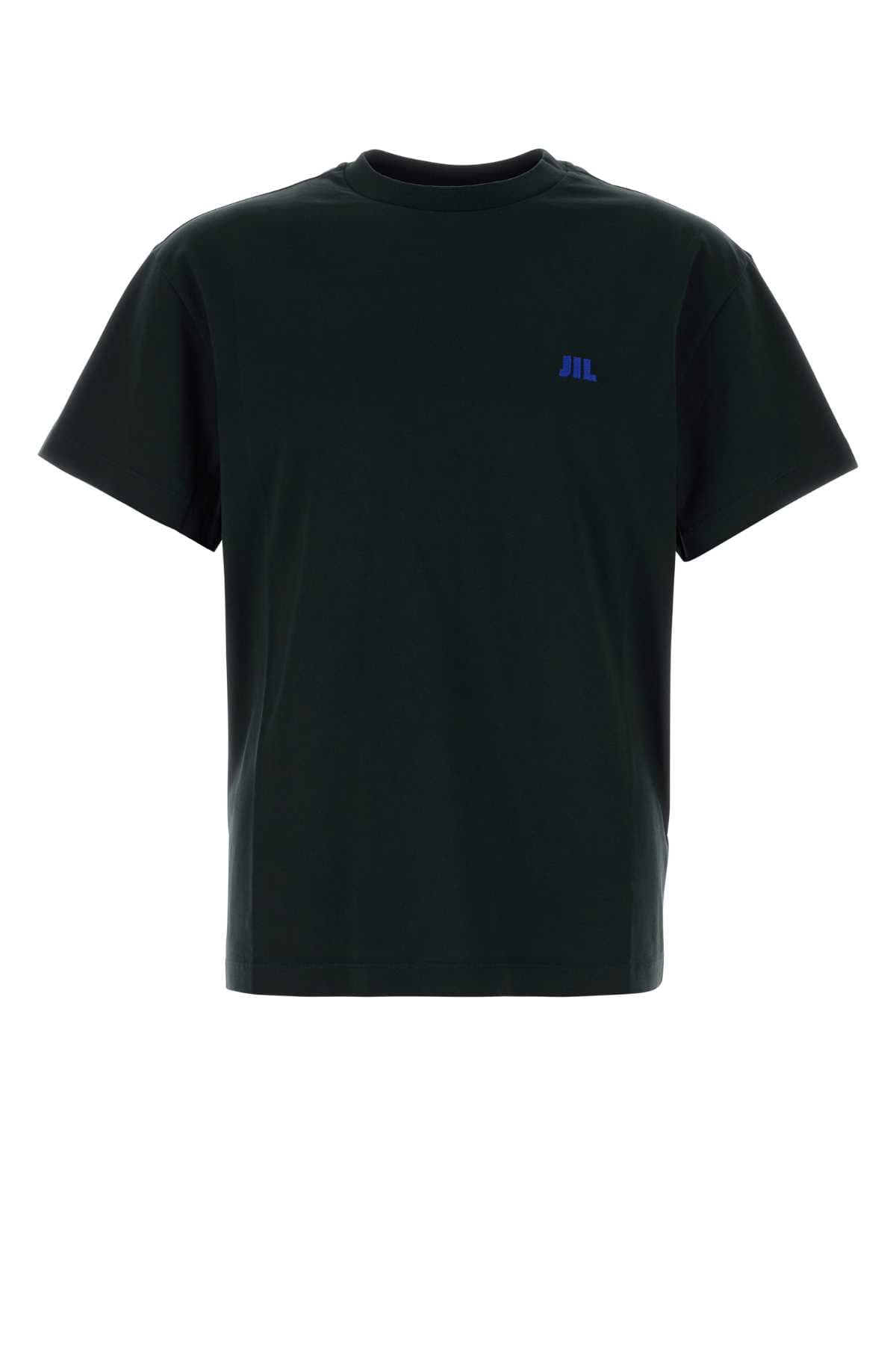 Black cotton t-shirt