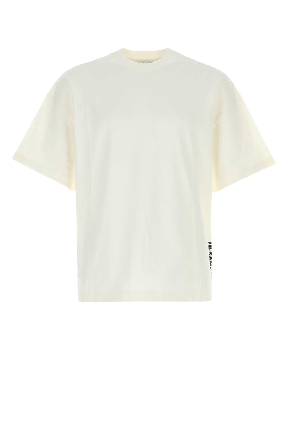 White cotton t-shirt
