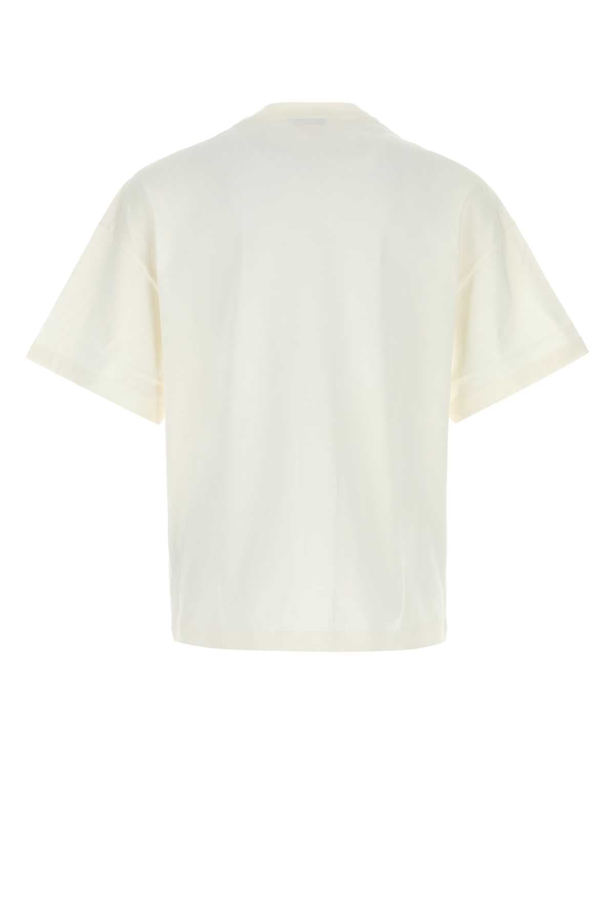 White cotton t-shirt - мініатюра 2