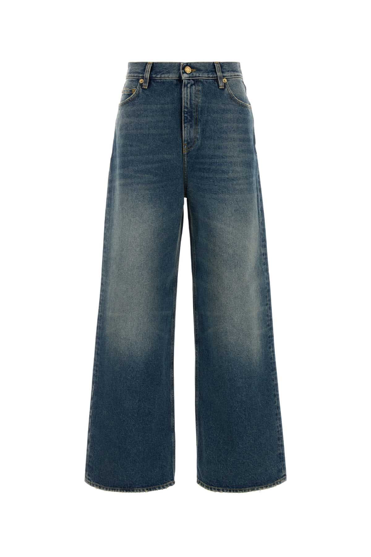 Denim Melody wide-leg jeans