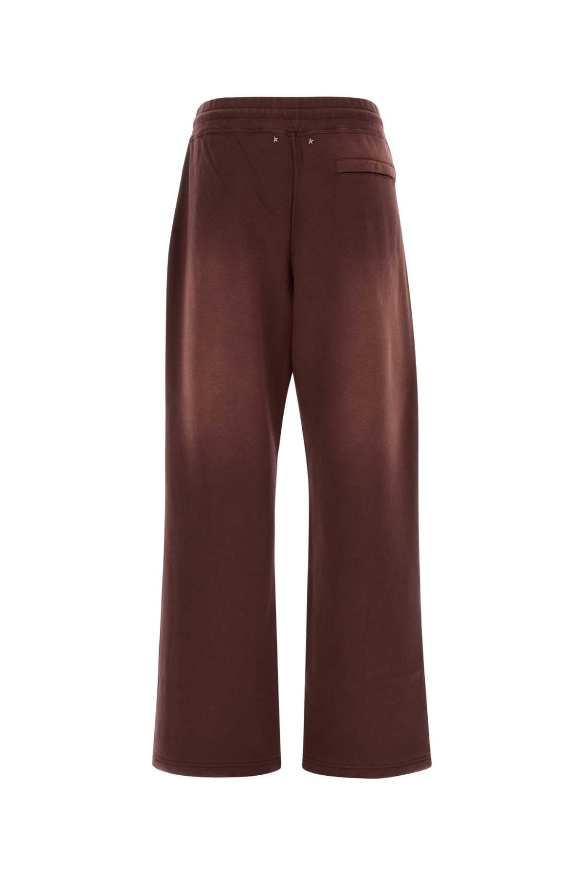 Burgundy cotton joggers - мініатюра 2