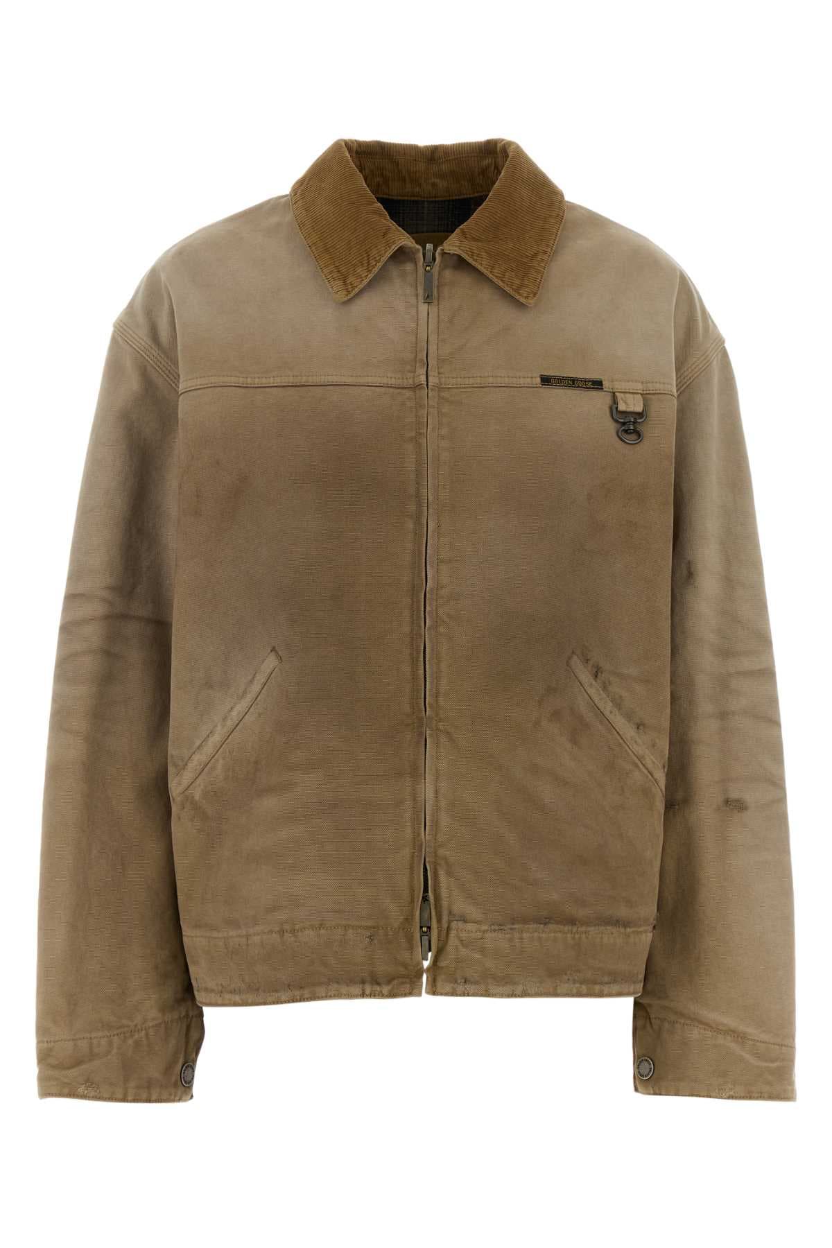 Beige cotton jacket