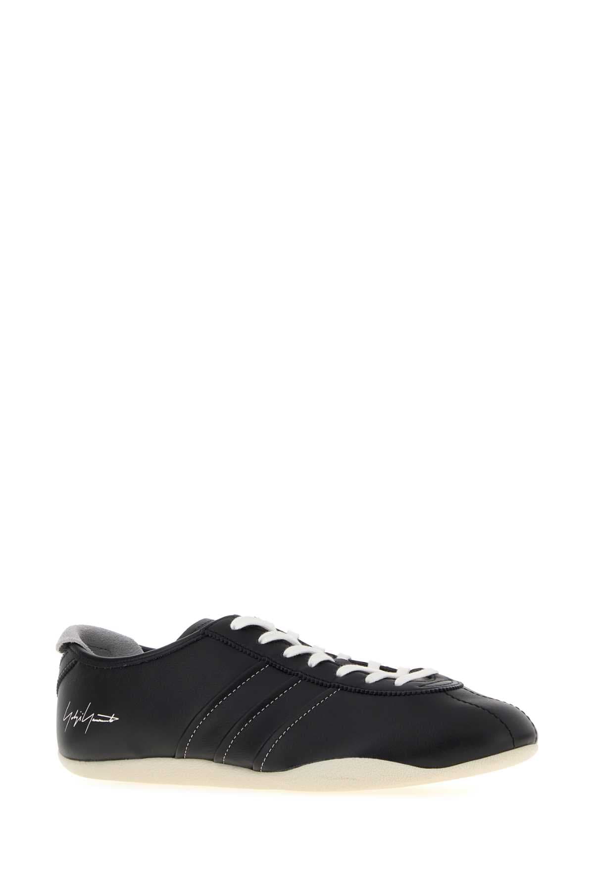 Black leather Y-3 Tokyo sneakers - мініатюра 2