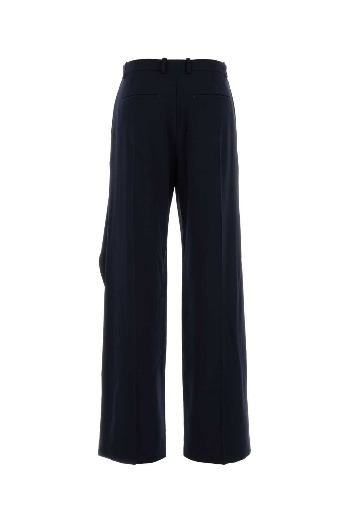 Midnight blue wool pant - мініатюра 2