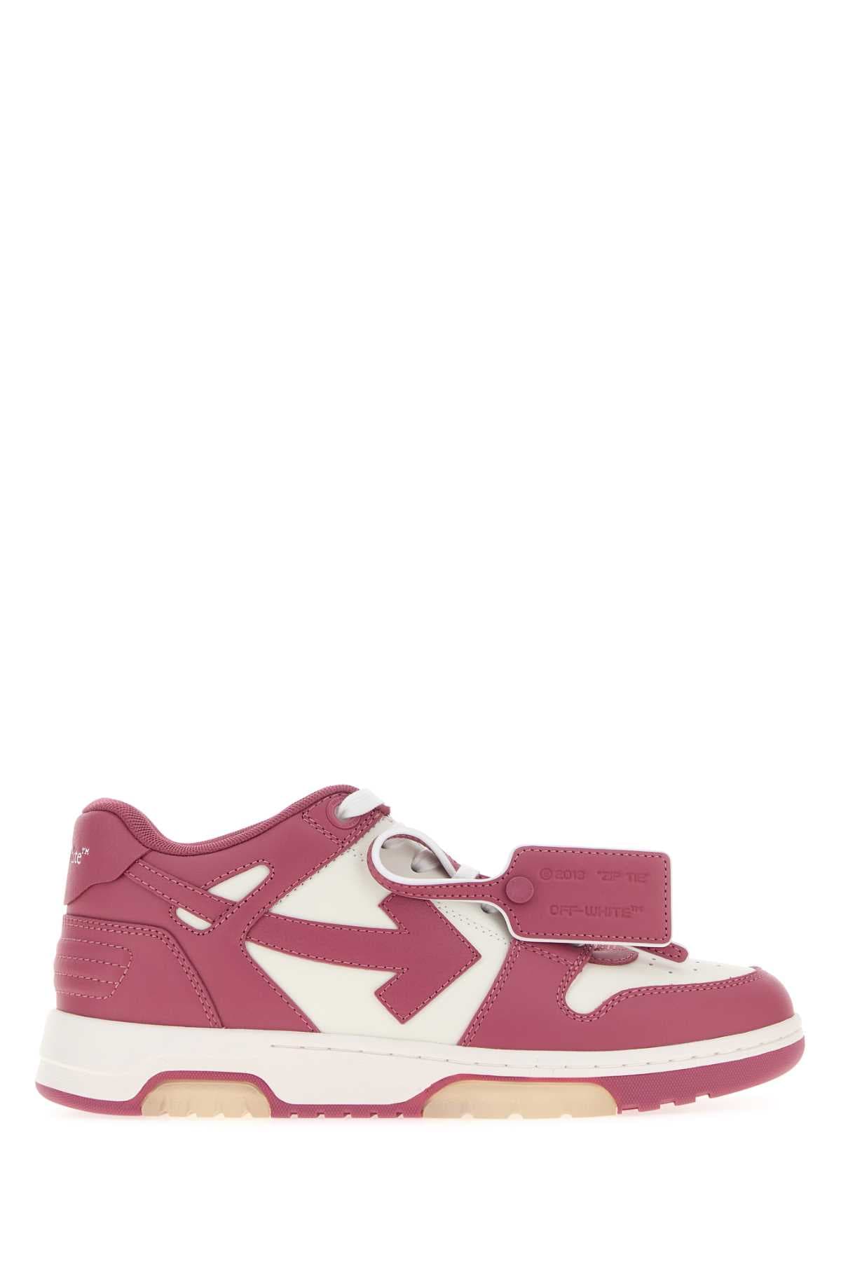 Two-tone leather Out Of Office sneakers