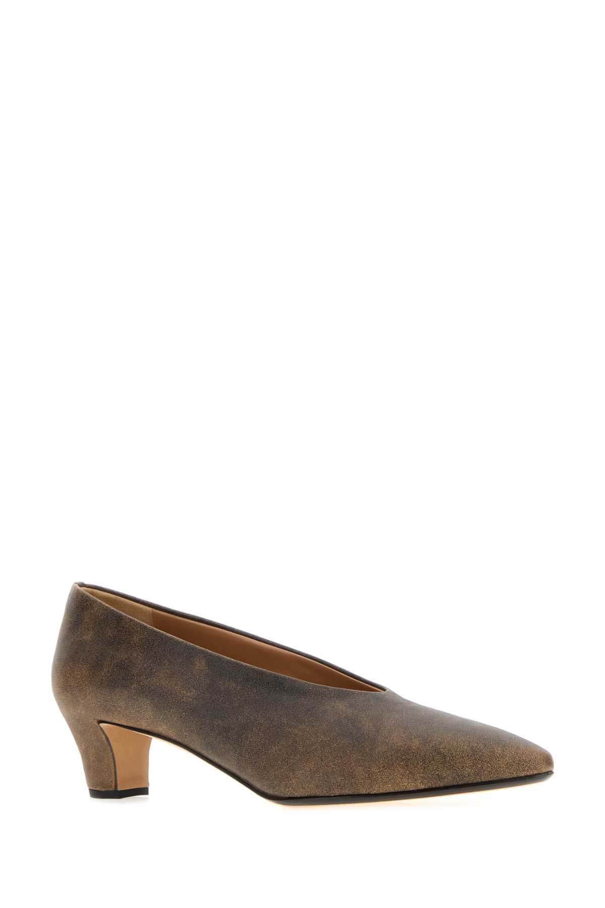 Black leather Bri pumps - мініатюра 2