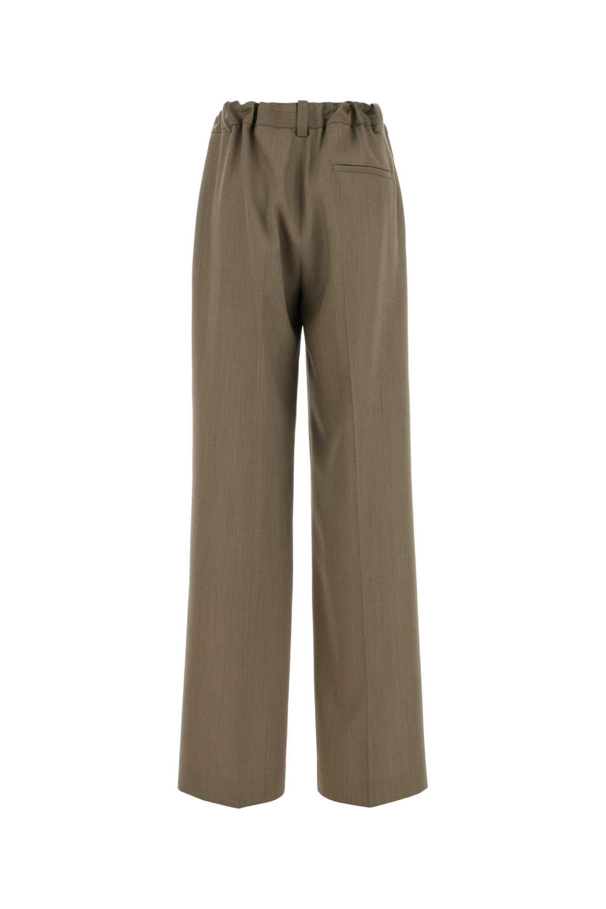 Cappuccino wool blend Fernanda pant - мініатюра 2