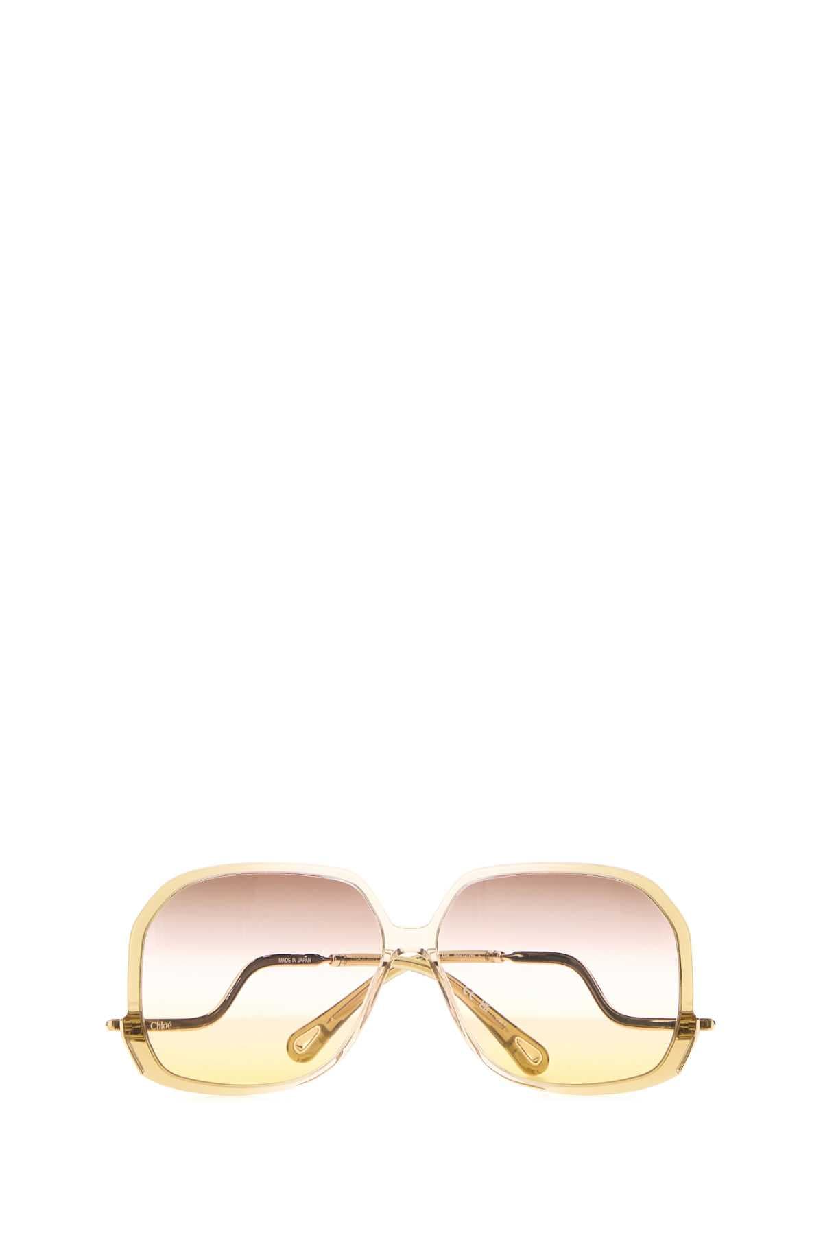 Yellow acetate sunglasses - мініатюра 2