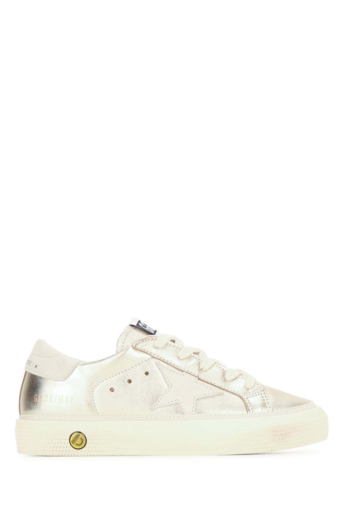 MAY LAMINATED UPPER SUEDE STAR AND HEEL