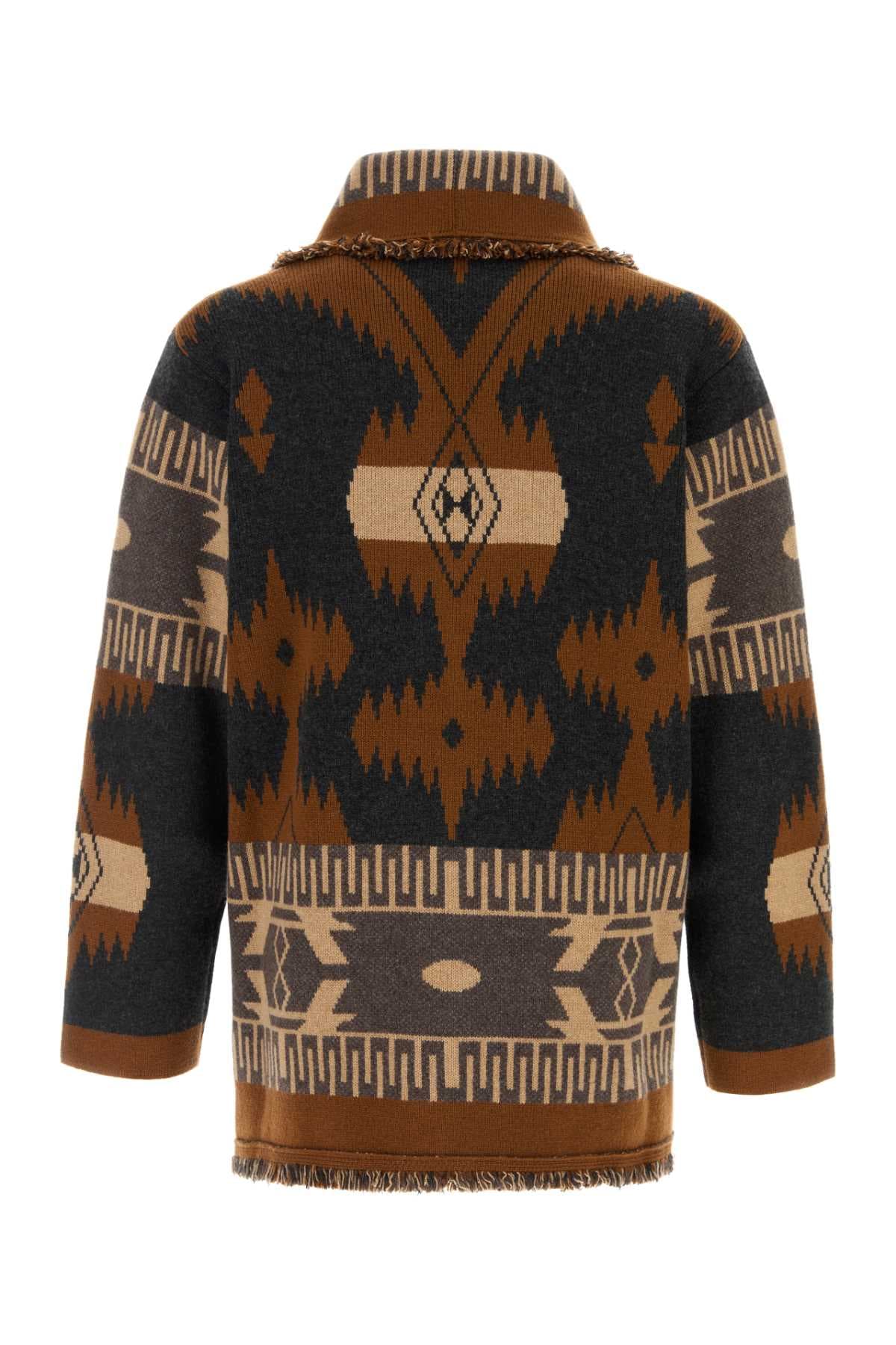 Embroidered cashmere Icon cardigan - мініатюра 2
