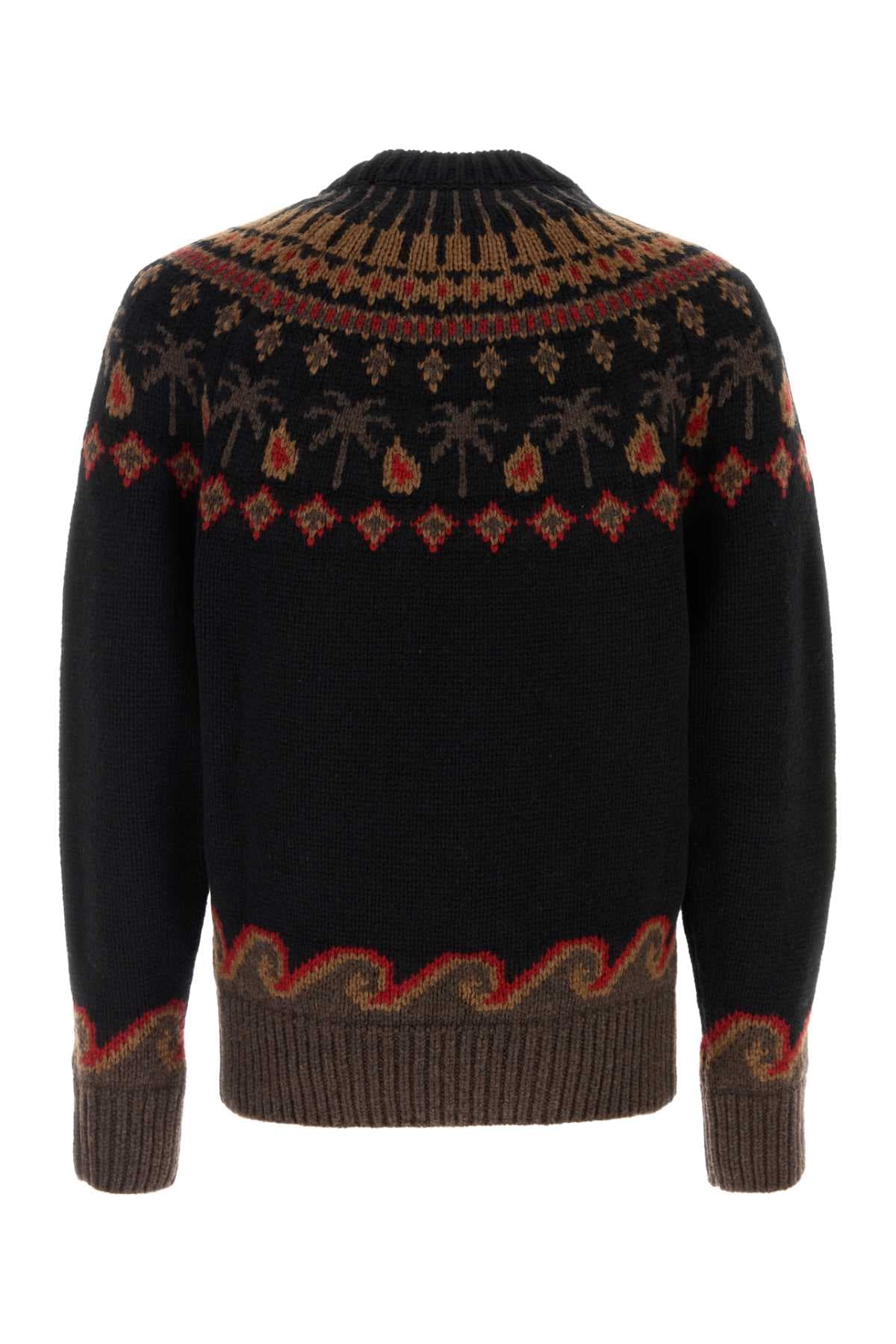 Embroidered wool Sweet Winter sweater - мініатюра 2