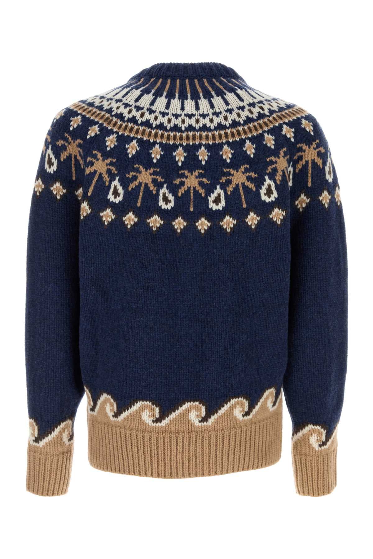 Embroidered wool Sweet Winter sweater - мініатюра 2