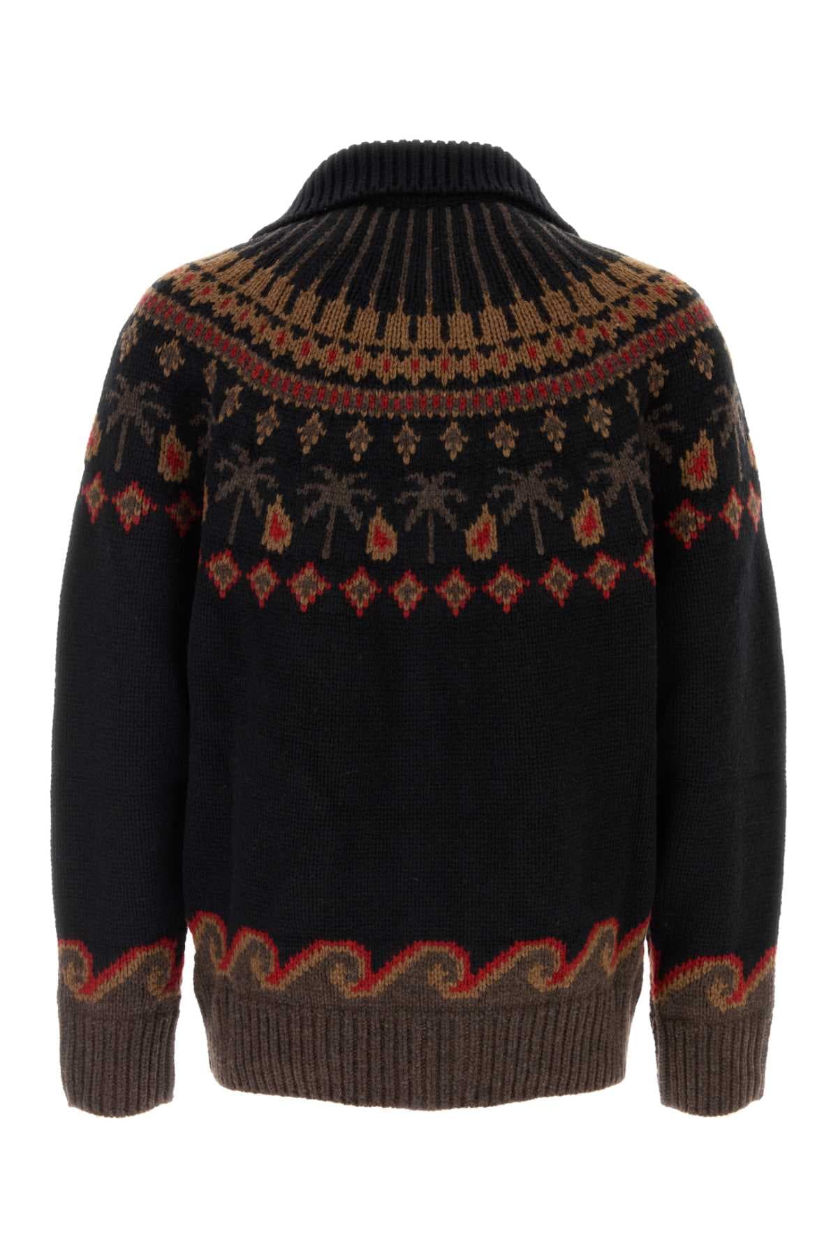 Embroidered wool Sweet Winter cardigan - мініатюра 2
