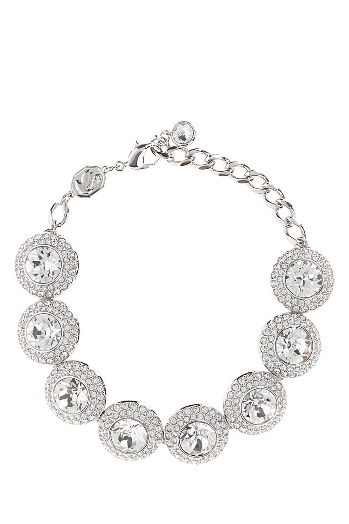 Silver metal Una Angelic bracelet