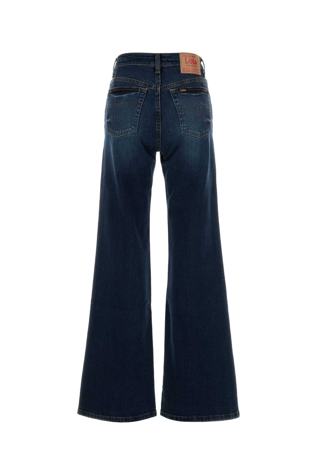 Stretch denim Lindsay wide-leg jeans - мініатюра 2