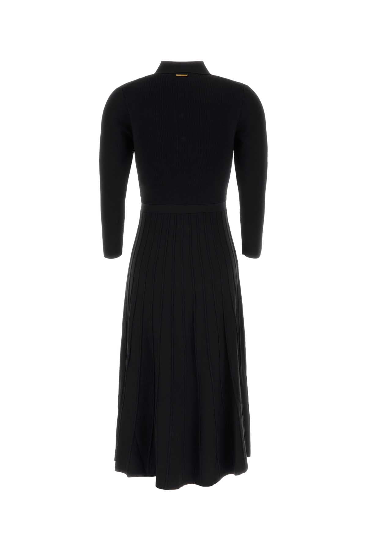 Black knit dress - мініатюра 2